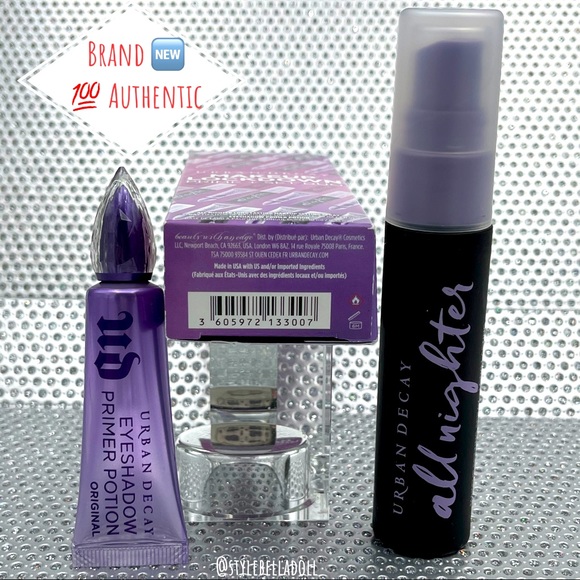 🔥On Sale🆕 UD MAKEUP LOCKDOWN Prime & Set Duo - All Nighter + Primer Potion Set - Picture 11 of 15